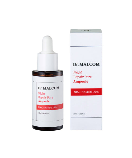 MALCOM Night Repair Pore Ampoule 30ml