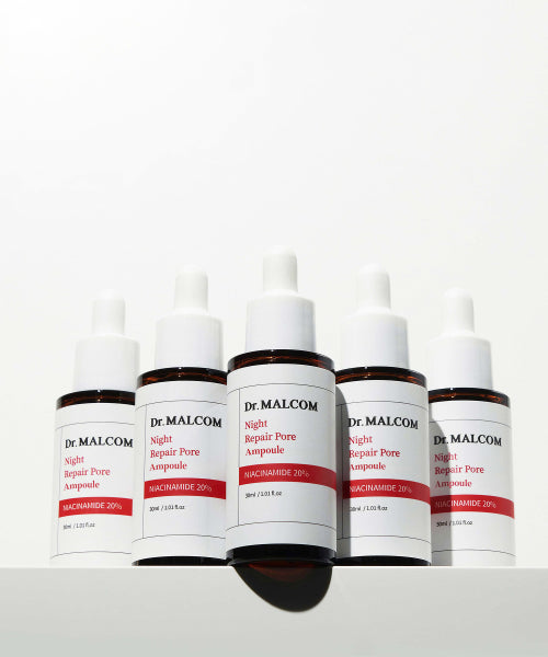 MALCOM Night Repair Pore Ampoule 30ml
