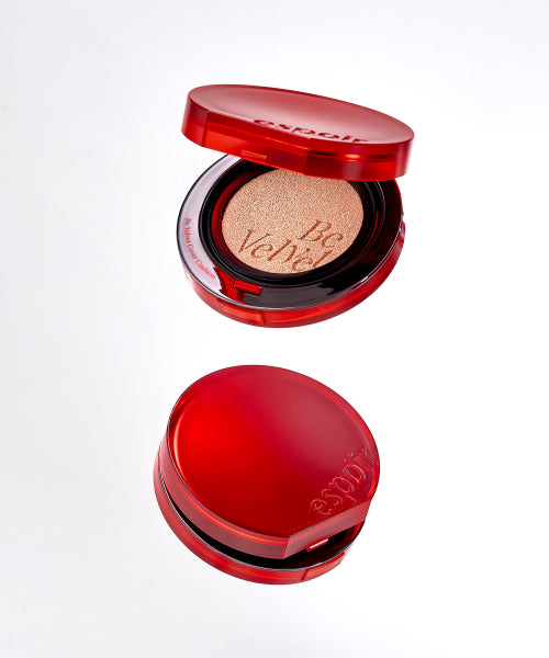ESPOIR ESPOIR Non-Velvet Cover Cushion Peach Ivory (+ 1 puff)