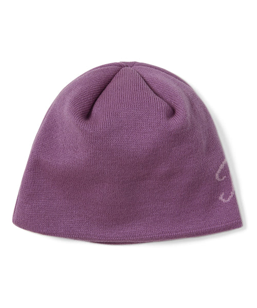 THISISNEVERTHAT THISISNEVERTHAT Script-Logo No Cuff Beanie Lavender