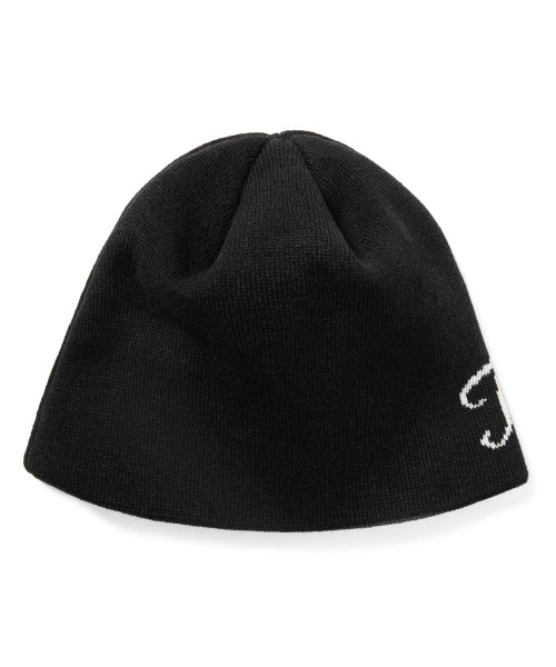 THISISNEVERTHAT THISISNEVERTHAT Script-Logo No Cuff Beanie Black