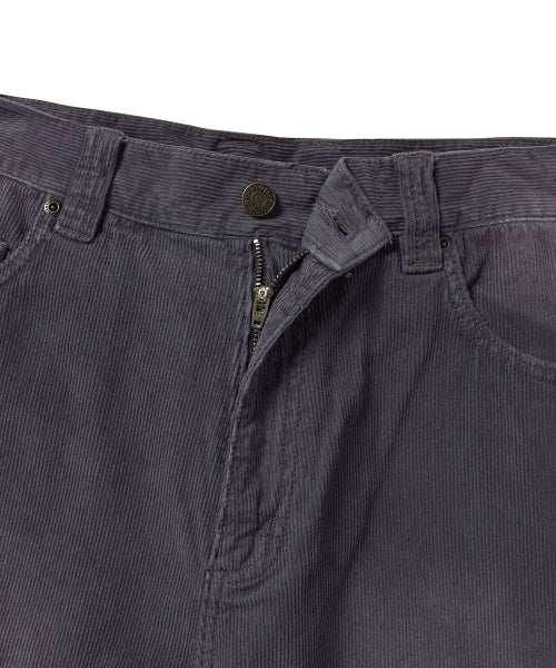 THISISNEVERTHAT THISISNEVERTHAT Overdyed Corduroy Short Dark Purple