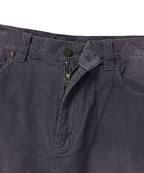 THISISNEVERTHAT THISISNEVERTHAT Overdyed Corduroy Short Dark Purple
