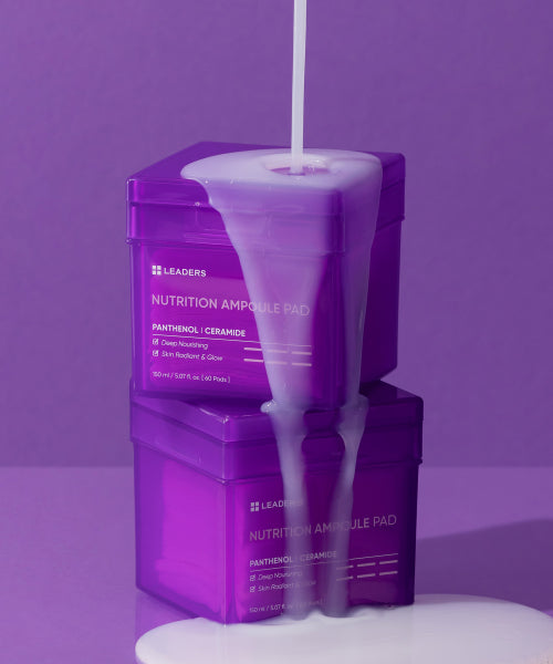 LEADERS COSMETICS [Quick-drying pads] [Main product + refill] Leaders moisturizing nutrition pads 60 sheets + 60 sheets