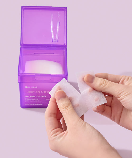 LEADERS COSMETICS [Quick-drying pads] [Main product + refill] Leaders moisturizing nutrition pads 60 sheets + 60 sheets