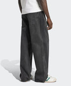 ADIDAS ADIDAS Denim Pants Loose Fit - Black