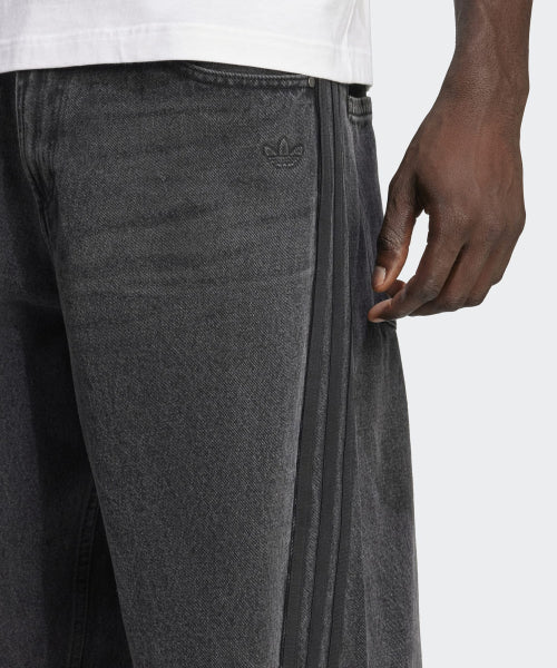 ADIDAS ADIDAS Denim Pants Loose Fit - Black