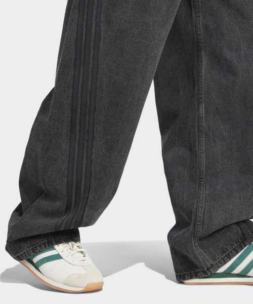 ADIDAS ADIDAS Denim Pants Loose Fit - Black