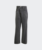 ADIDAS ADIDAS Denim Pants Loose Fit - Black