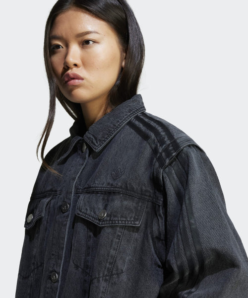 ADIDAS ADIDAS Adilenium 3 Denim Shirt Jacket - Black