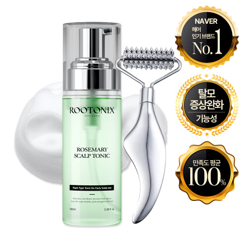 ROOBLISS Rosemary Hair Tonic Scalp Nutrient 100ml + (MTS Roller Project)