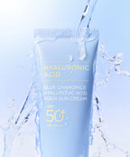 BEGINS BEGINS Blue Chamomile Hyaluronic Acid Moisturizing Sun Cream 5ml SPF50+