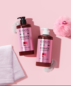 KERASYS Keramide Extreme Damage Ultra Shampoo + Treatment 1L + Additional 180ML Shampoo included.