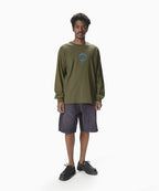 THISISNEVERTHAT THISISNEVERTHAT Monogram L/S Tee Olive