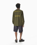 THISISNEVERTHAT THISISNEVERTHAT Monogram L/S Tee Olive