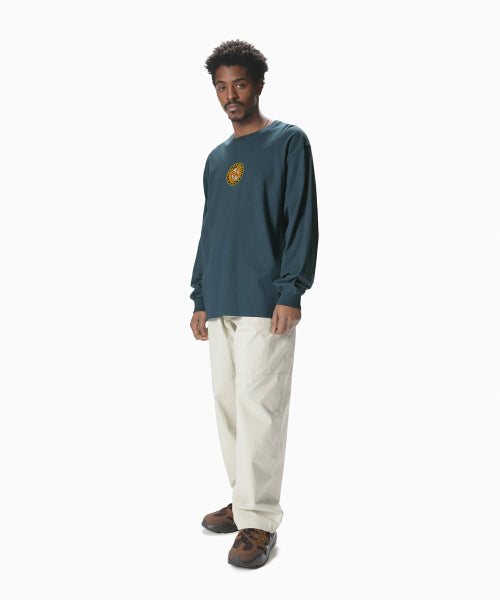 THISISNEVERTHAT THISISNEVERTHAT Monogram L/S Tee Light Navy