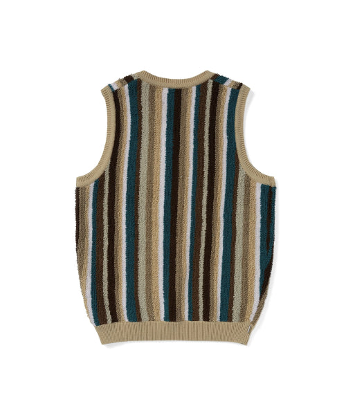 THISISNEVERTHAT THISISNEVERTHAT Striped Knit Vest Unisex