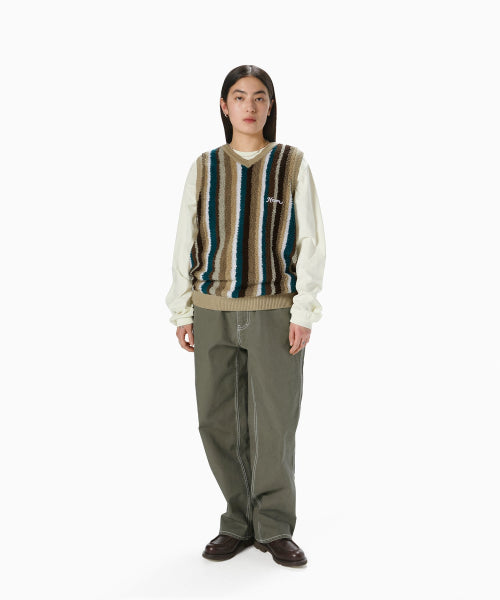 THISISNEVERTHAT THISISNEVERTHAT Striped Knit Vest Unisex