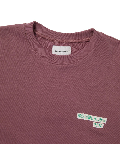 THISISNEVERTHAT THISISNEVERTHAT Sweatshirt Fuchsia
