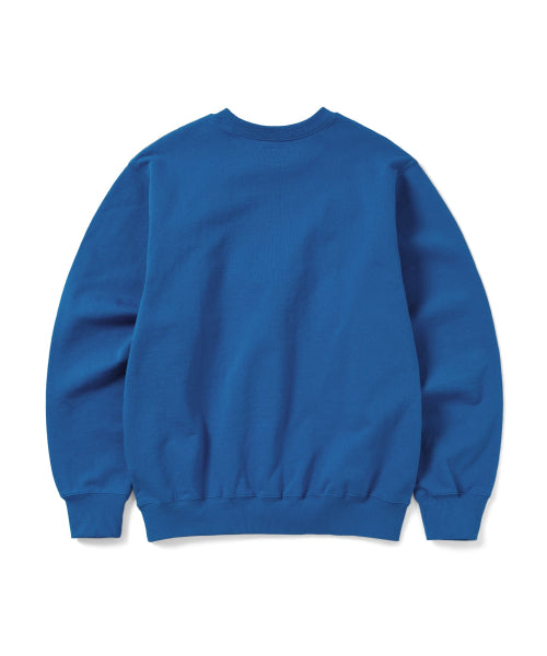 THISISNEVERTHAT THISISNEVERTHAT OL-Logo Crewneck Blue