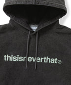 THISISNEVERTHAT THISISNEVERTHAT T-Logo LT Hoodie Washed Black