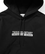 THISISNEVERTHAT THISISNEVERTHAT TNT International Hoodie Black