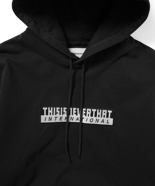 THISISNEVERTHAT THISISNEVERTHAT TNT International Hoodie Black