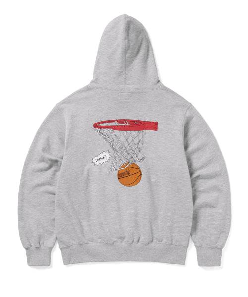 THISISNEVERTHAT THISISNEVERTHAT Dunk Hoop Hoodie Heather Grey