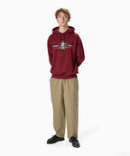 THISISNEVERTHAT THISISNEVERTHAT Hoodie Burgundy