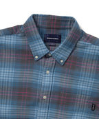 THISISNEVERTHAT THISISNEVERTHAT Flannel Check Shirt Blue