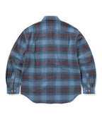 THISISNEVERTHAT THISISNEVERTHAT Flannel Check Shirt Blue