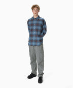 THISISNEVERTHAT THISISNEVERTHAT Flannel Check Shirt Blue