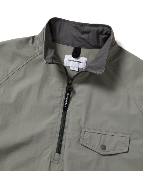 THISISNEVERTHAT THISISNEVERTHAT Half Zip Sports Pullover Grey
