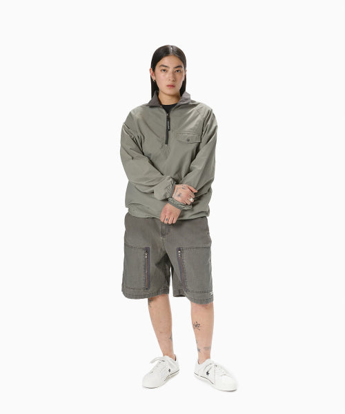 THISISNEVERTHAT THISISNEVERTHAT Half Zip Sports Pullover Grey
