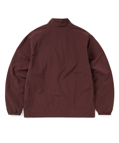 THISISNEVERTHAT THISISNEVERTHAT Half Zip Sports Pullover Burgundy
