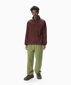 THISISNEVERTHAT THISISNEVERTHAT Half Zip Sports Pullover Burgundy