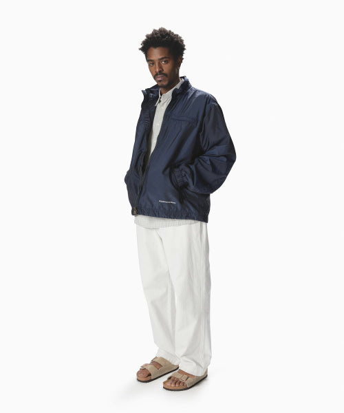 THISISNEVERTHAT THISISNEVERTHAT SP-Logo Warm Up Jacket Navy
