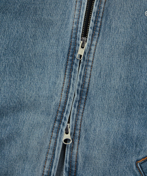 THISISNEVERTHAT THISISNEVERTHAT Washed Carpenter Jacket Washed Blue
