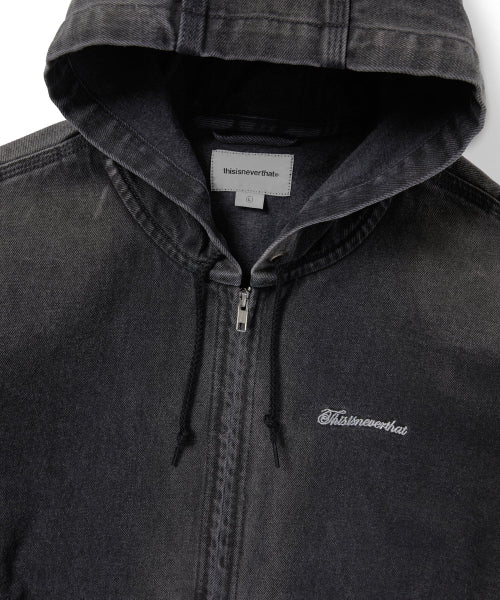 THISISNEVERTHAT THISISNEVERTHAT Washed Carpenter Jacket Black