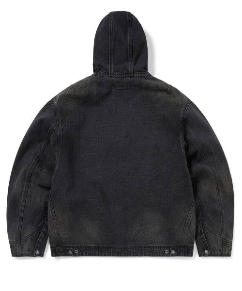 THISISNEVERTHAT THISISNEVERTHAT Washed Carpenter Jacket Black