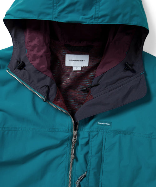 THISISNEVERTHAT THISISNEVERTHAT Nylon Anorak Parka Blue