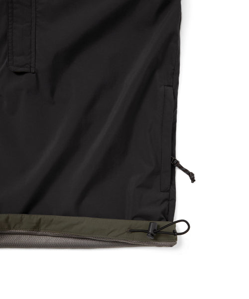 THISISNEVERTHAT THISISNEVERTHAT Nylon Anorak Parka Black