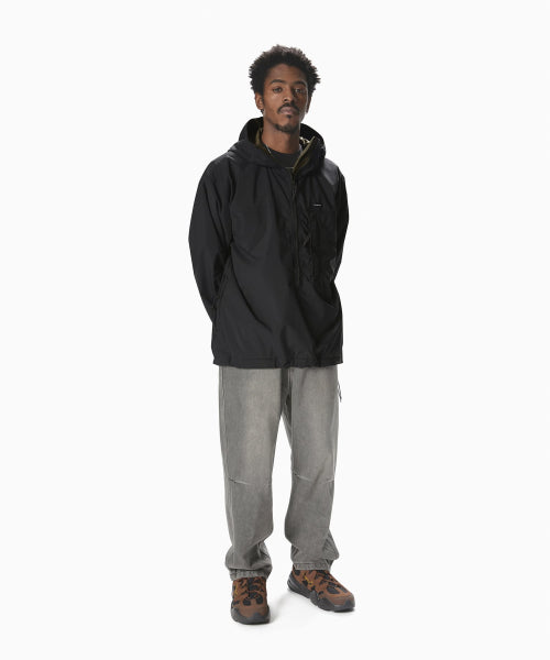 THISISNEVERTHAT THISISNEVERTHAT Nylon Anorak Parka Black
