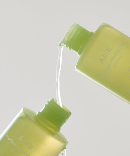 Abib Houttuynia cordata calming toner skin booster 200ml (2 units) (+4 Houttuynia cordata pads)