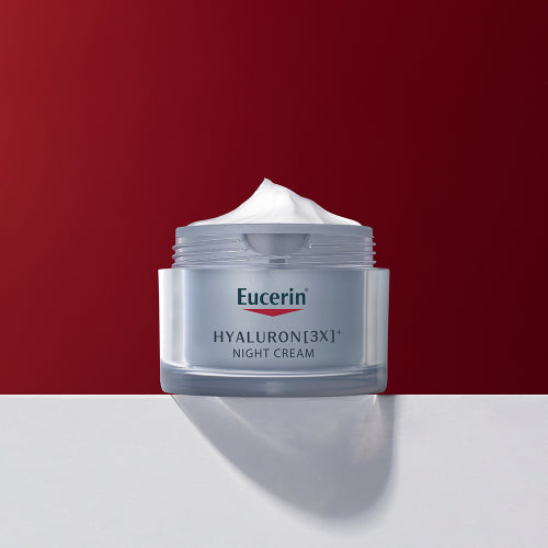 EUCERIN Hyaluron 3X Night Cream 50ml + Epicelin Serum 7ml provided