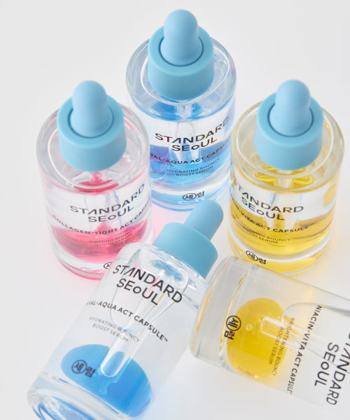 STANDARD SEOUL [3 PACK] PDRN Elasticity / Vitamin Radiance / Hyal Inner Moisturizing Bouncy Ball Serum 30ml