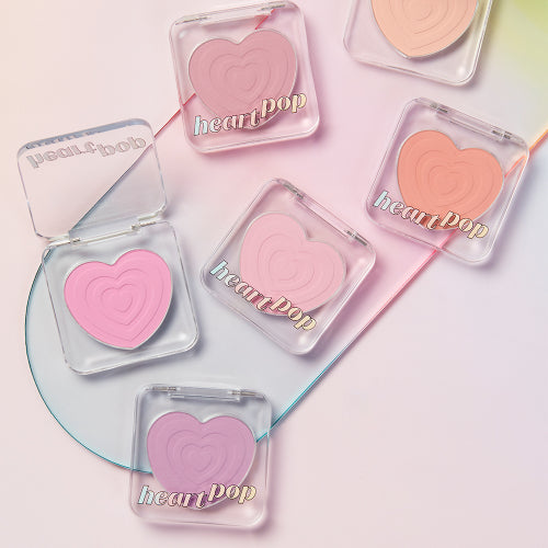 ETUDE ETUDE Heart Pop Blusher - Cool Pink