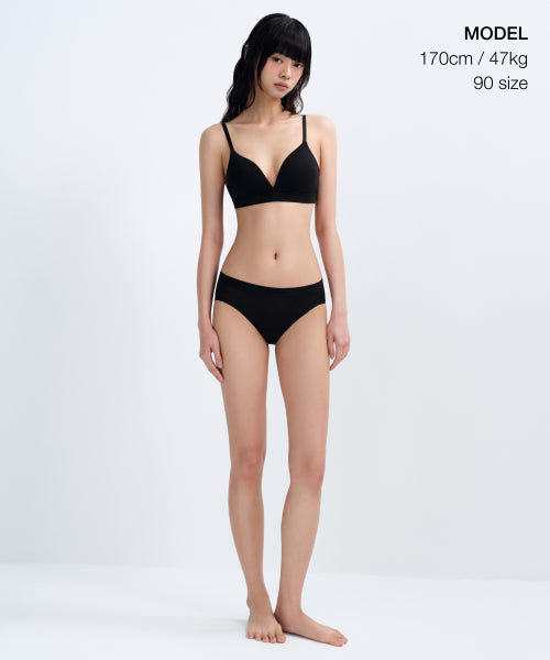 MUSINSA STANDARD WOMAN MUSINSA STANDARD WOMAN Women's Modal Bralette Black