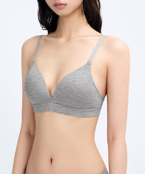 MUSINSA STANDARD WOMAN MUSINSA STANDARD WOMAN Women's Modal Bralette Melange Gray