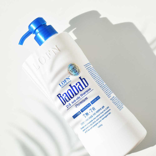 LOFN Baobab Premium 21st Anti-Oily (Oily) Shampoo 1000g 2pcs